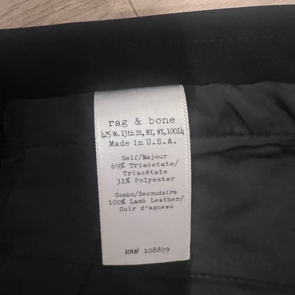 Rag & bone women shorts size 0 NWT - Picture 6 of 10